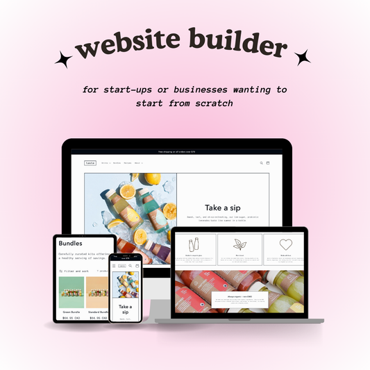 Website builder for Start-ups